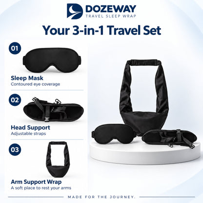 DOZEWAY™ First Class 3-in-1 Travel Sleep Set