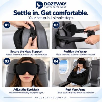 DOZEWAY™ First Class 3-in-1 Travel Sleep Set